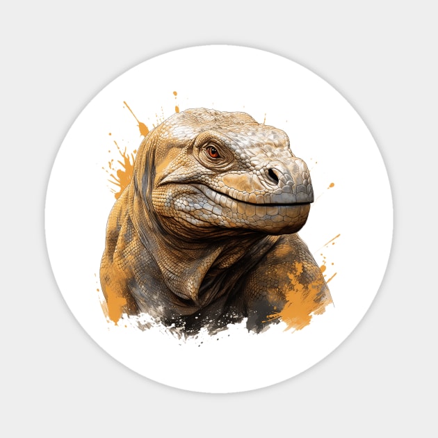 komodo dragon Magnet by boxermaniac